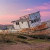 Abandoned Boat Diamond Painting