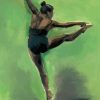 Abstract Black Ballerina Diamond Painting