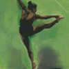 Abstract Black Ballerina Diamond Painting