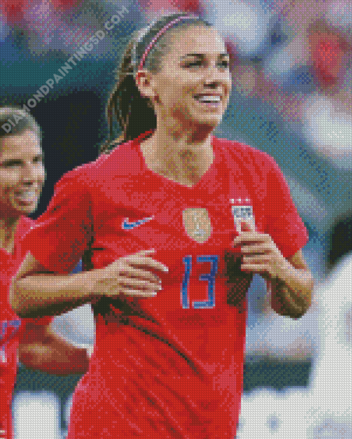 Alex Morgan Diamond Painting