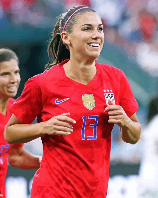 Alex Morgan Diamond Painting