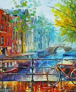 Amsterdam Bicycle Diamond Painting