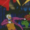 Animated Joker Running Diamond Painting