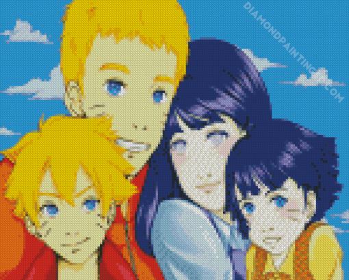 Anime Naruto Family Diamond Painting