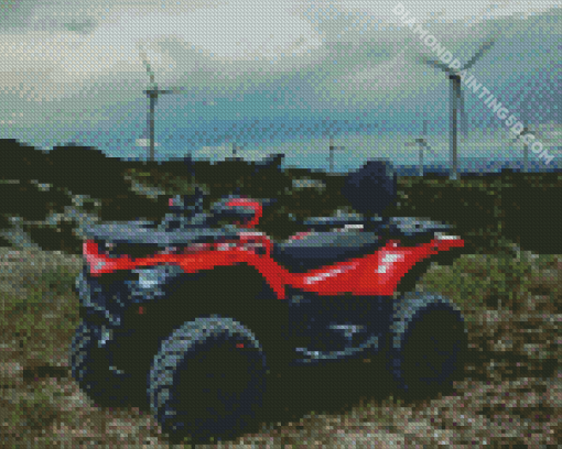 Atv Moto Diamond Painting