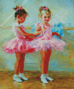 Ballerina Girls Art Diamond Painting