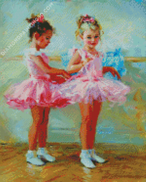 Ballerina Girls Art Diamond Painting