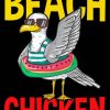 Beach Chicken Poster Diamond Painting