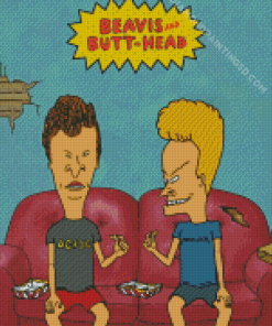 Beavis And Butthead TV Serie Diamond Painting