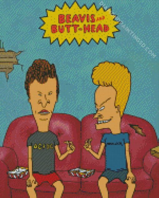 Beavis And Butthead TV Serie Diamond Painting