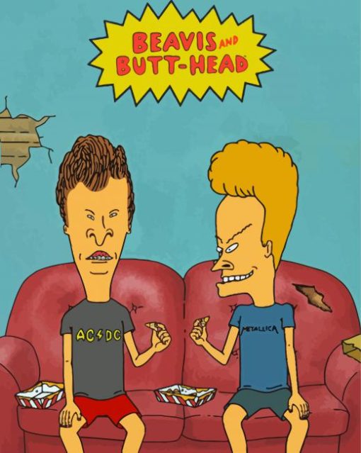 Beavis And Butthead TV Serie Diamond Painting