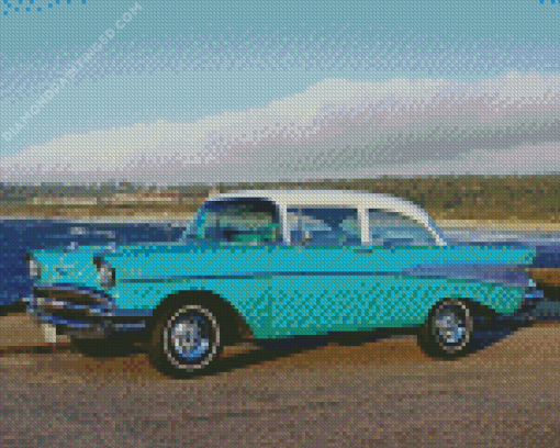 Bel Air Chevy Diamond Painting