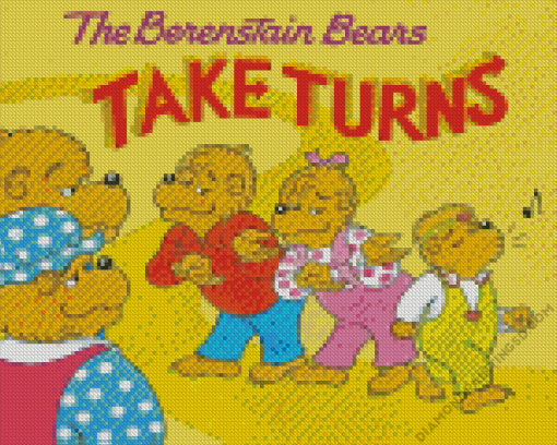 Berenstain Bears Diamond Painting