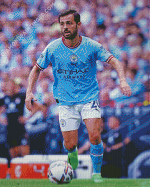 Bernardo Silva Footballer Diamond Painting