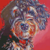 Bernedoodle Art Diamond Painting