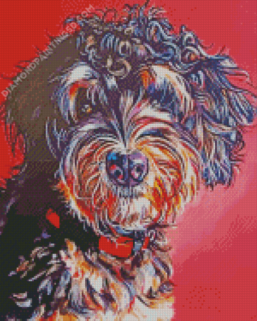 Bernedoodle Art Diamond Painting