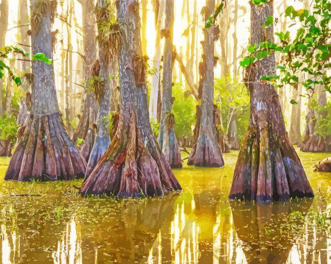 Big Cypress National Preserve Diamond Painting