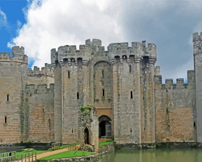 Bodiam Castle Diamond Painting