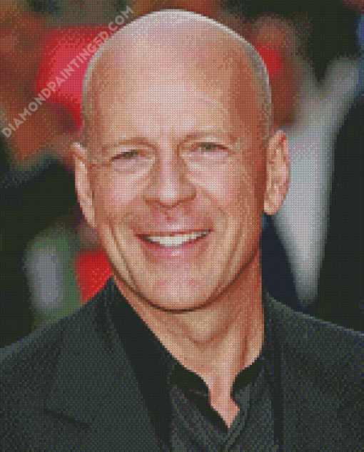 Bruce Willis Diamond Painting