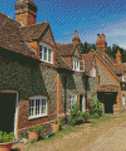 Buckinghamshire Houses Diamond Painting