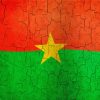 Burkina Faso Flag Diamond Painting