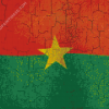 Burkina Faso Flag Diamond Painting