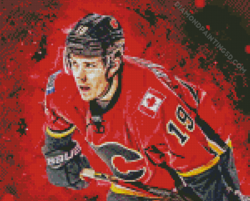 Calgary Flames Player Art Diamond Painting