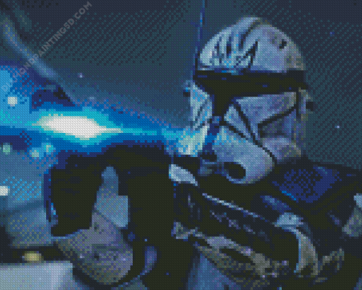 Captain Rex Diamond Painting