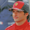 Carlos Sainz Jr Diamond Painting