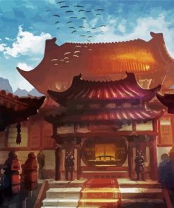 Chinese Palace Art Diamond Painting