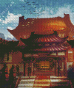 Chinese Palace Art Diamond Painting