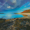 Coral Beach Scotland Diamond Painting