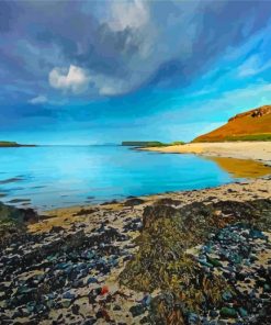 Coral Beach Scotland Diamond Painting