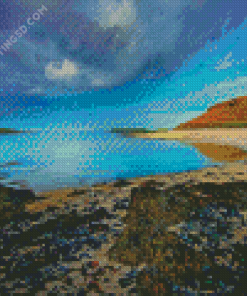 Coral Beach Scotland Diamond Painting