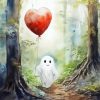 Cute Ghost Diamond Painting