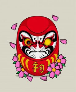 Daruma Diamond Painting