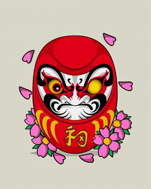 Daruma Diamond Painting