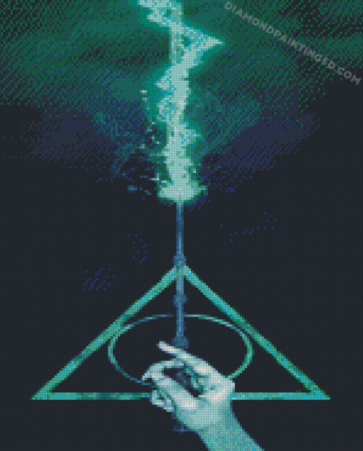 Deathly Hallows Diamond Painting