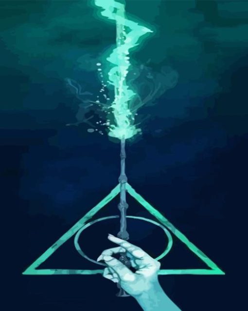 Deathly Hallows Diamond Painting