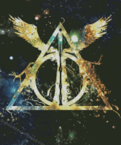 Deathly Hallows Art Diamond Painting