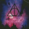 Deathly Hallows Symbol Diamond Painting