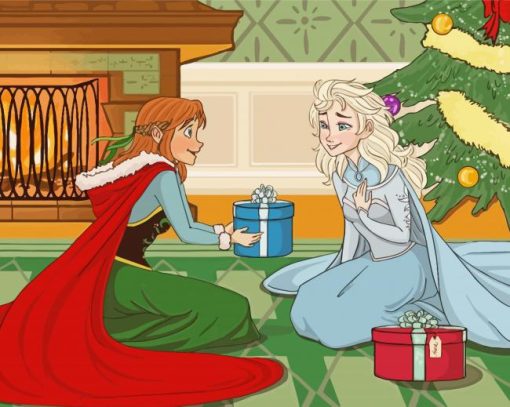 Disney Christmas Characters Diamond Painting