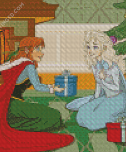 Disney Christmas Characters Diamond Painting