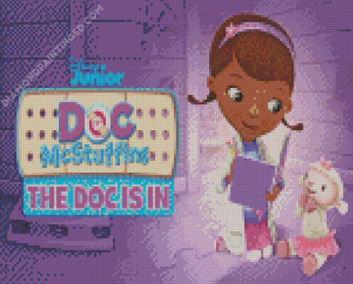 Doc McStuffins Cartoon Diamond Painting