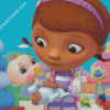 Doc McStuffins Diamond Painting