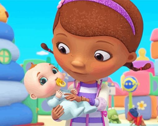 Doc McStuffins Diamond Painting