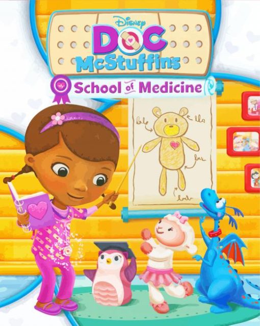 Doc McStuffins Poster Diamond Painting