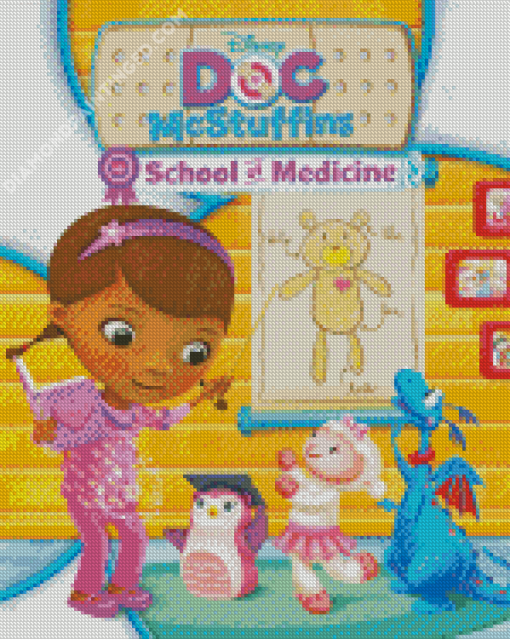 Doc McStuffins Poster Diamond Painting