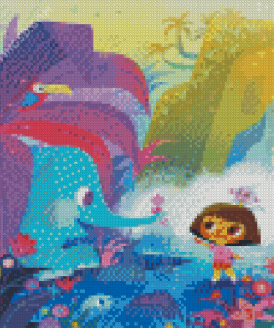 Dora The Explorer Diamond Painting