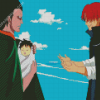 Dragon And Shanks One Piece Diamond Painting